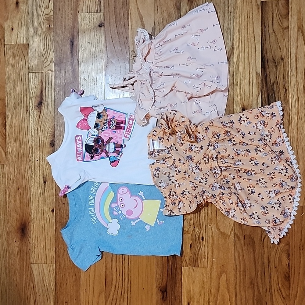 4t girls shirts lot